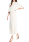 Oscar The Collection The Nuccia Skirt In Pearl In Beige
