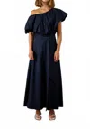 Oscar The Collection Vienna Top In Navy In Blue