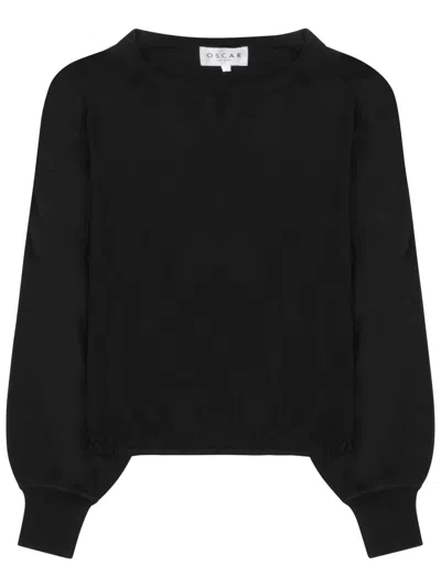 Oscar The Collection Women's Long Sleeve Blouse In Black