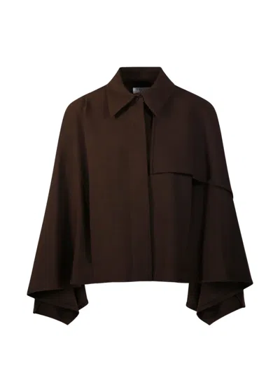 Oscar The Collection Yavi Asymmetric Top In Brown