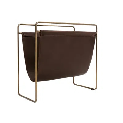 Oscarmorris Brown Archive Leather Holder