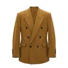 Oscarmorris Men's Brown Maestro Camel Jacket In Brown