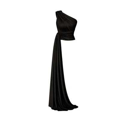Oscarmorris Women's Black Élysée Top Christmas Collection