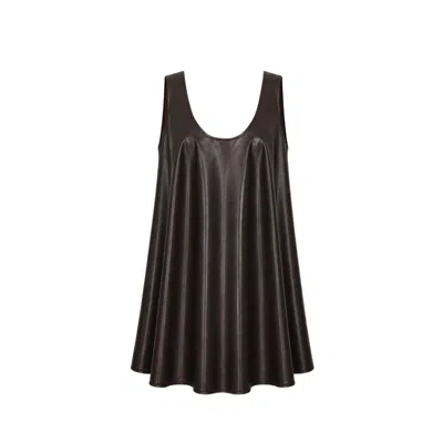 Oscarmorris Women's Brown Muse Top