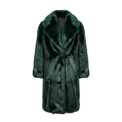 Oscarmorris Women's Nuit Green Coat For Men
