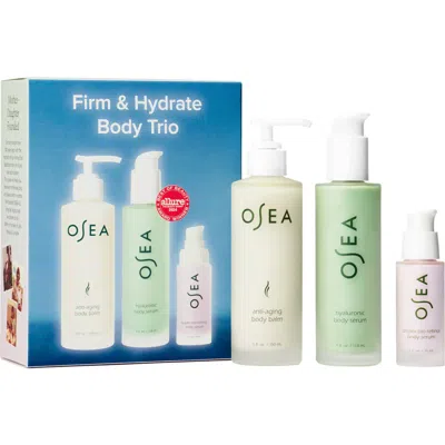 Osea Firm & Hydrate Body Trio $126 Value In Transparent
