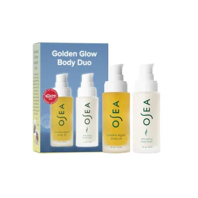 Osea Golden Glow Body Duo (limited Edition) In Transparent
