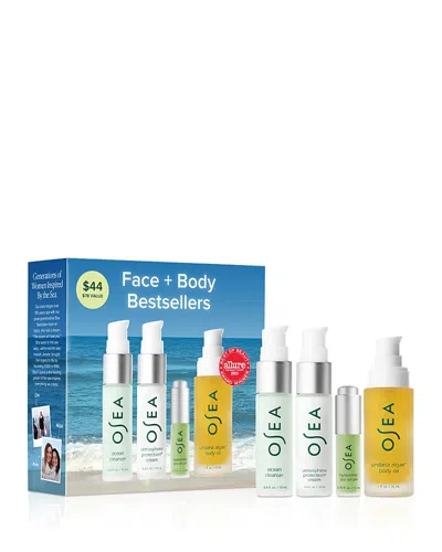 Osea Malibu Face + Body Bestsellers Gift Set In Transparent