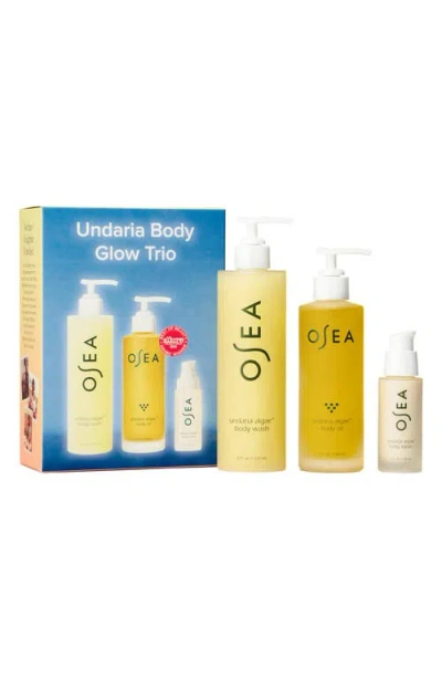 Osea Undaria Body Glow Trio $102 Value In Transparent