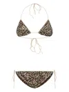 Oseree Oséree Animalier Two Pieces In Brown