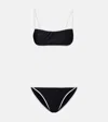 Oseree Bandeau Bikini In Black