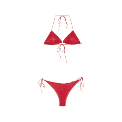 Oseree Beachwear In Red