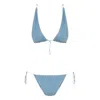 Oseree Oséree Lumiere Triangle Kini Clothing In Blue