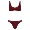 Oseree Wide Strap Two Piece Swimsuit