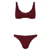 Oseree Wide Strap Two Piece Swimsuit
