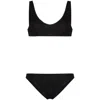 Oseree Bikini Set With Luminous In Black