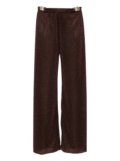 OSEREE BEADED DETAIL TROUSERS