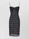 Oseree O-lover Floral Lace Midi Dress