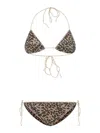 Oseree Oséree Animalier Two Pieces In Brown