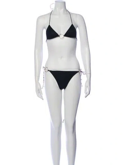 Pre-owned Oseree Bikini In Neutral