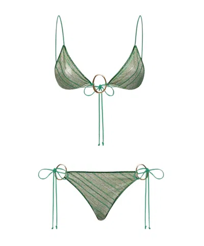 Oseree Bikini Set In Green