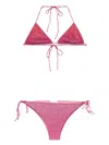 Oseree Shade Bikini In Pink & Purple