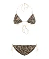 Oseree Oséree Animalier Two Pieces In White