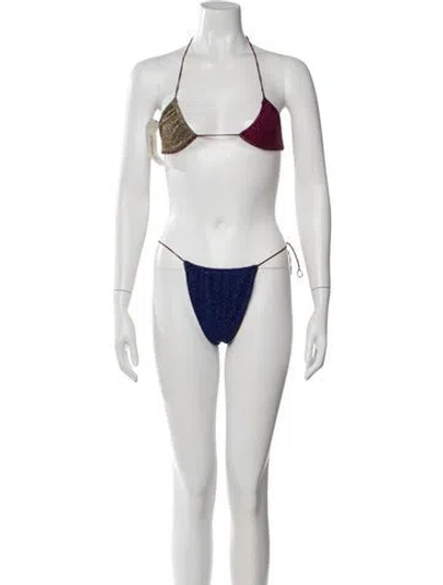 Pre-owned Oseree Bikini In White