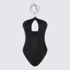 Oseree Oséree Black Lumiere Ring Maillot One Piece Swimwear