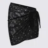 Oseree Oséree Sequinned Embellished Side Tie Cover Up