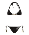 Oseree Black Two-piece Swimsuit In Black