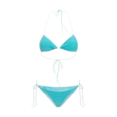 Oseree Blue Elastane Bikini