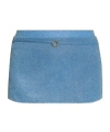 Oseree Glitter-detailing Mini Skirt