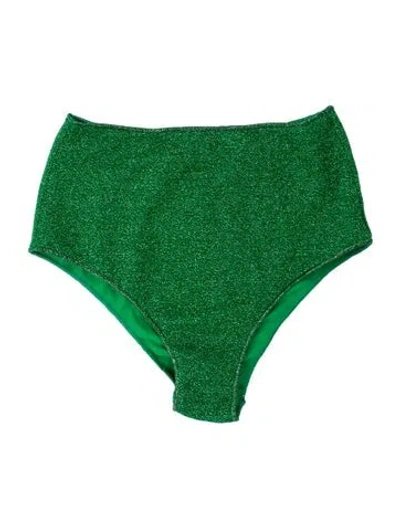 Pre-owned Oseree Bottoms In Green