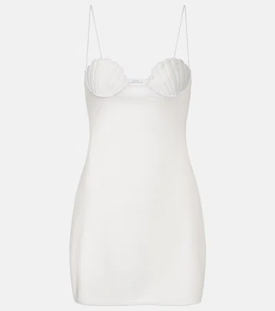 Oseree Bridal Minidress In White