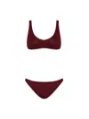 Oseree Wide Strap Two Piece Swimsuit