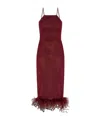 Oseree Oséree Dresses In Burgundy