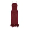 Oseree Oséree Dresses In Burgundy