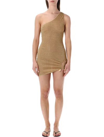 Oseree Dresses Golden In Neutral
