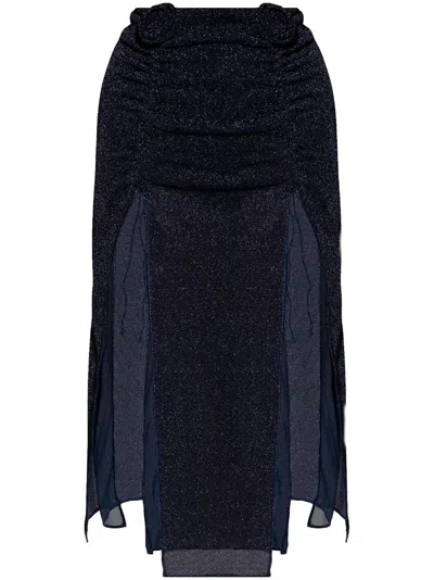 OSEREE FRONT-SLITS SKIRT