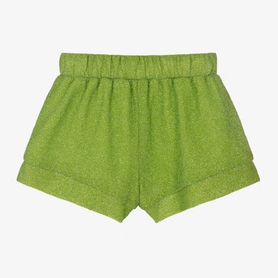 Oseree Babies' Girls Green Lumière Shorts