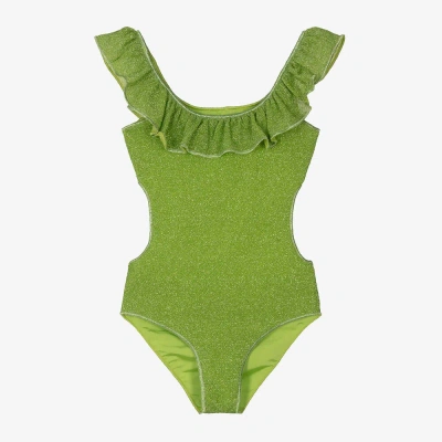 Oseree Kids' Girls Green Lumière Swimsuit