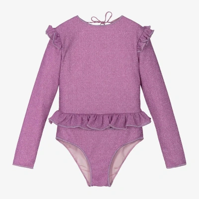 Oseree Kids' Girls Purple Lumière Swimsuit