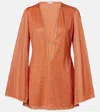 Oseree Glazed Lumière Kaftan In Pattern