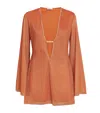 Oseree Glazed Lumière Kaftan In Pattern