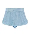 Oseree Oséree Lightweight Shorts In Blue