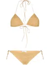 Oseree Lumiere Metallic Triangle-cup Bikini Set