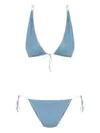 Oseree Oséree Lumiere Triangle Kini Clothing In Blue