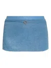Oseree Glitter-detailing Mini Skirt