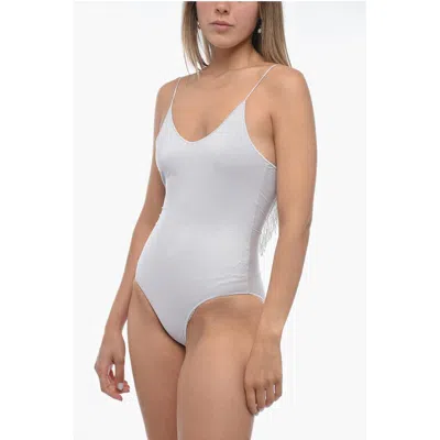 Oseree Glitter Effect One-piece Swimsuit With Women's Beads